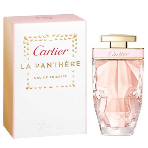 eau de toilette panthere cartier|cartier la panthere 75ml.